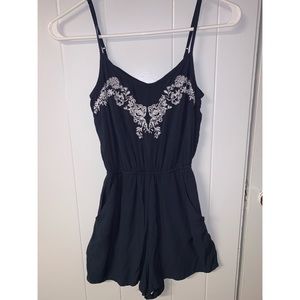 H&M Divided Navy Romper